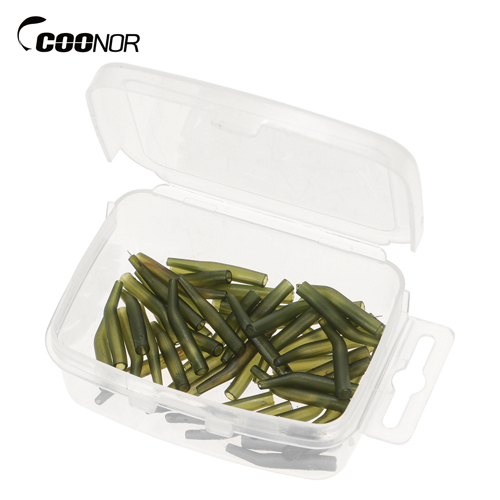 Carp Fishing Tackle - Coonor 50Pcs Carp Fishing Hook Sleeve
