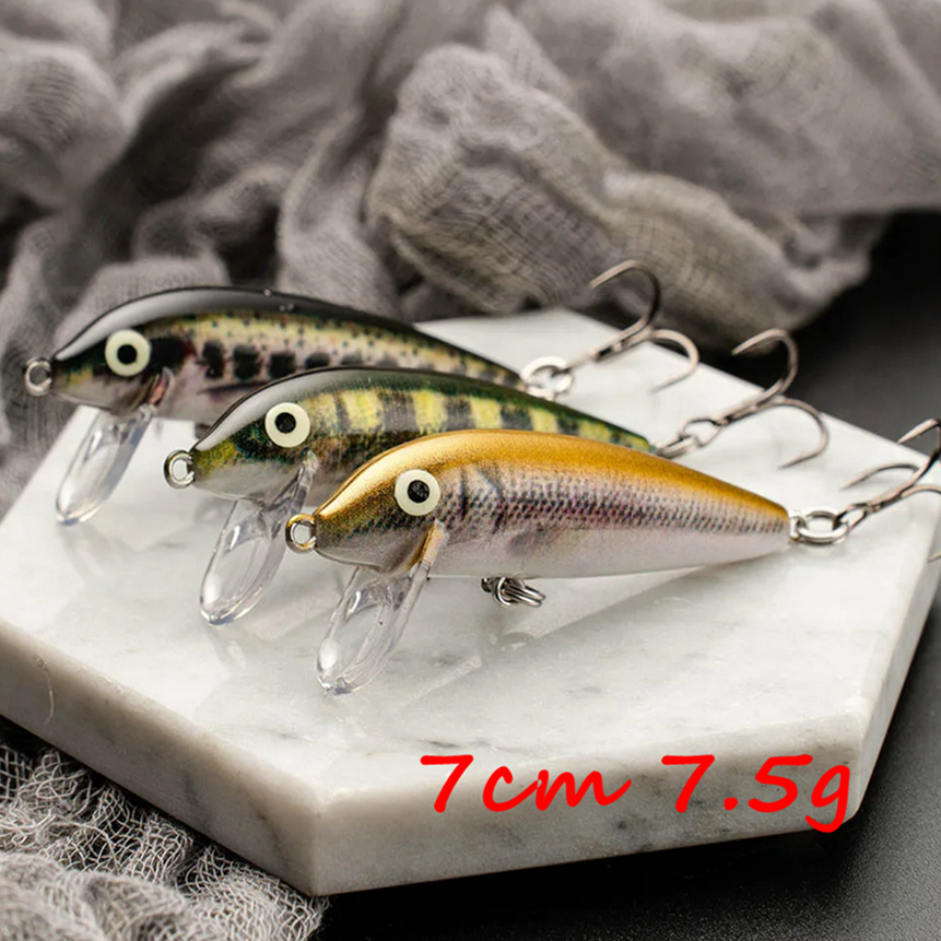 Fishing Equipment For Trout - Mini Minnow Bait 7cm 7.5g Sinking