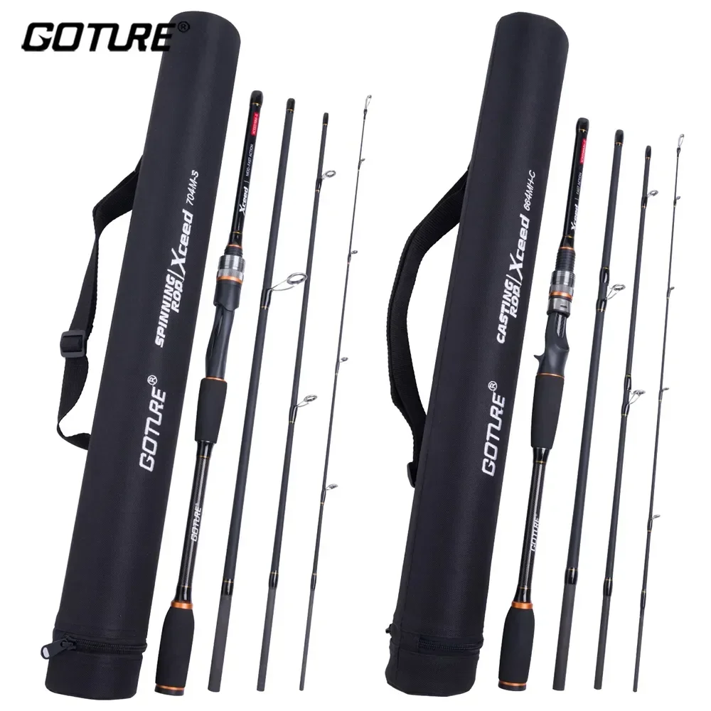 Fishing Equipment Guide - Goture Xceed 4 Setions Travel Fishing