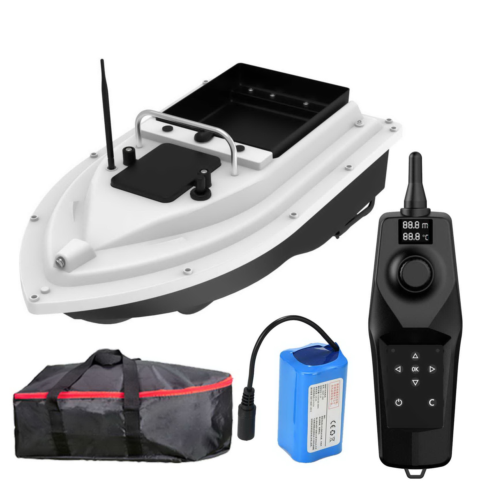 Carp Fishing Tackle - D36 RC Fishing Bait Boat with
