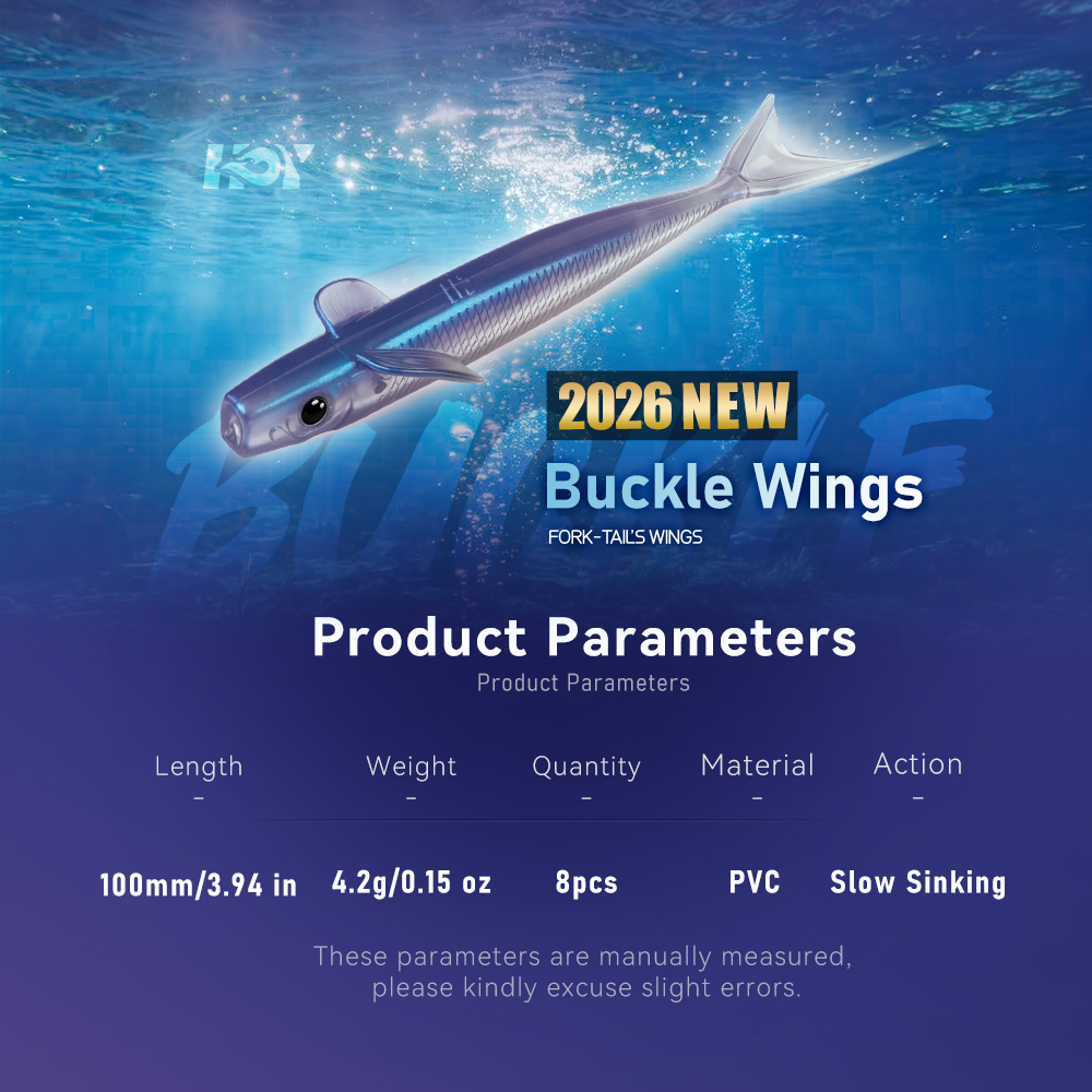 Kingdom Sinking Buckle Wings S - Fishing Equipment For Trout avis et prix