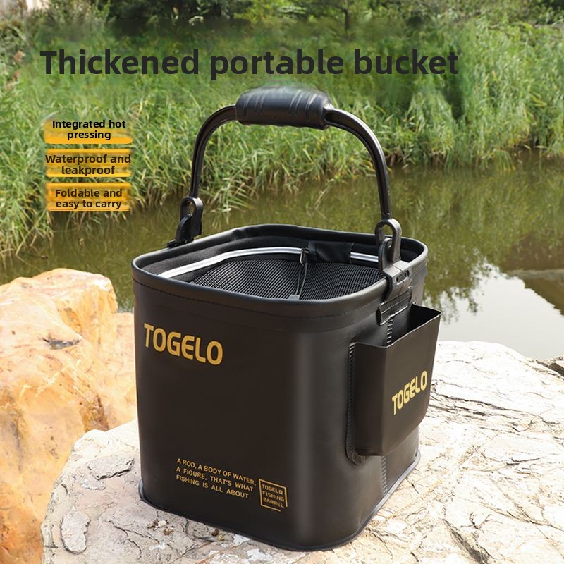 Fish bucket New folding fishin - Fishing Equipment avis et prix