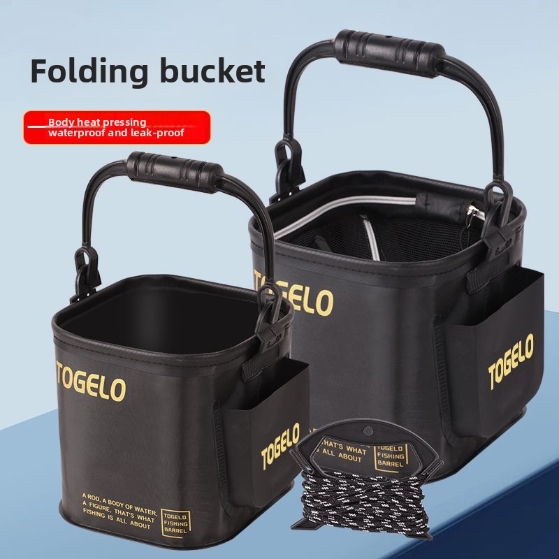 Fish bucket New folding fishin - Fishing Equipment avis et prix