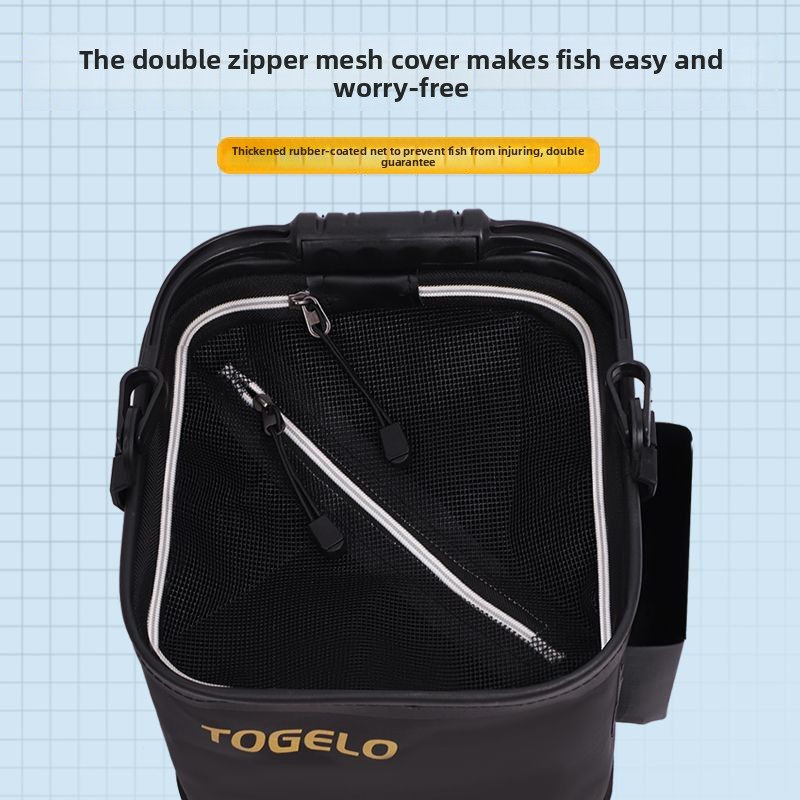 Fish bucket New folding fishin - Fishing Equipment avis et prix