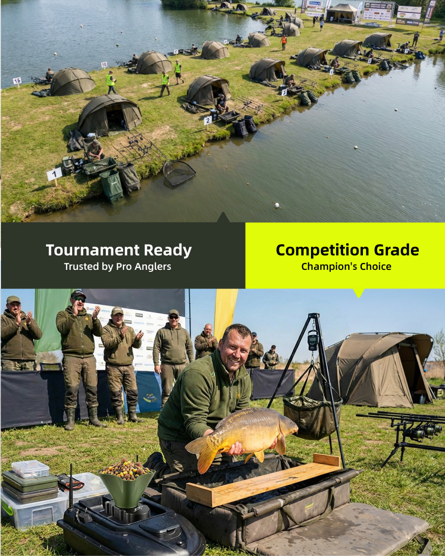 360° Rotating Bait Dispenser & - Carp Fishing Tackle avis et prix