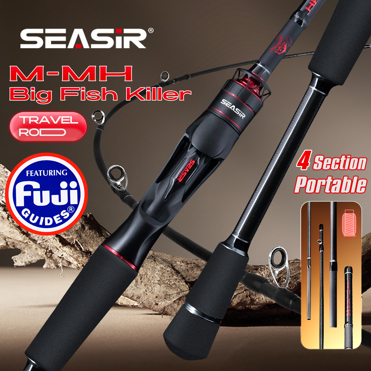 Seasir Salminus XF M/MH Spinin - Fishing Equipment Guide avis et prix