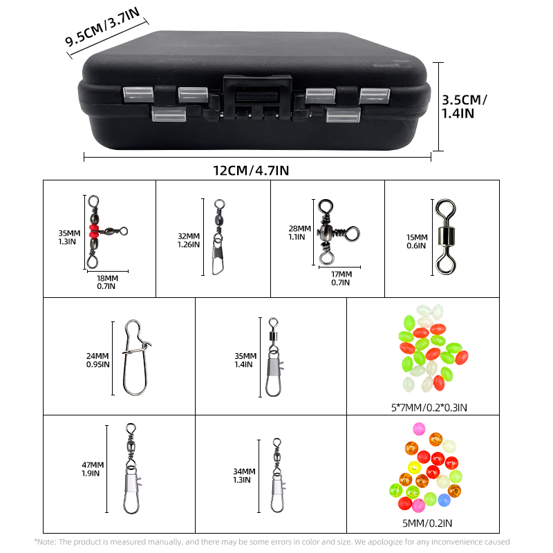 ShareShark 140Pcs fishing acce - Fishing Equipment Set avis et prix