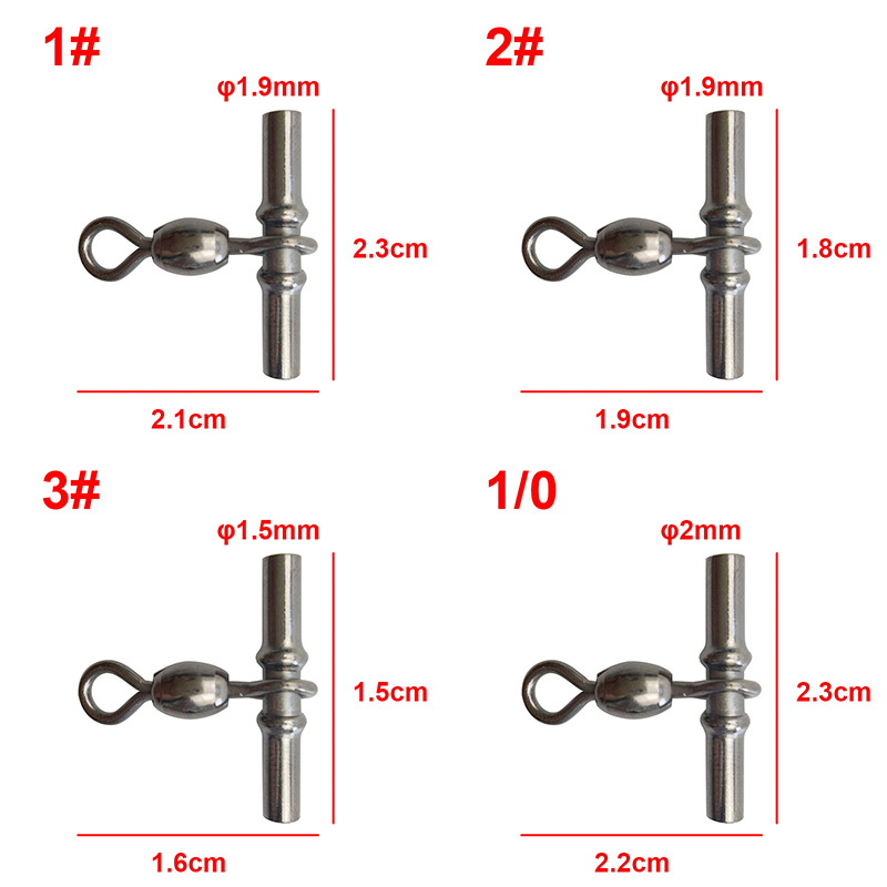 100pcs Bass Fishing Swivels Sl - Carp Fishing Tackle avis et prix