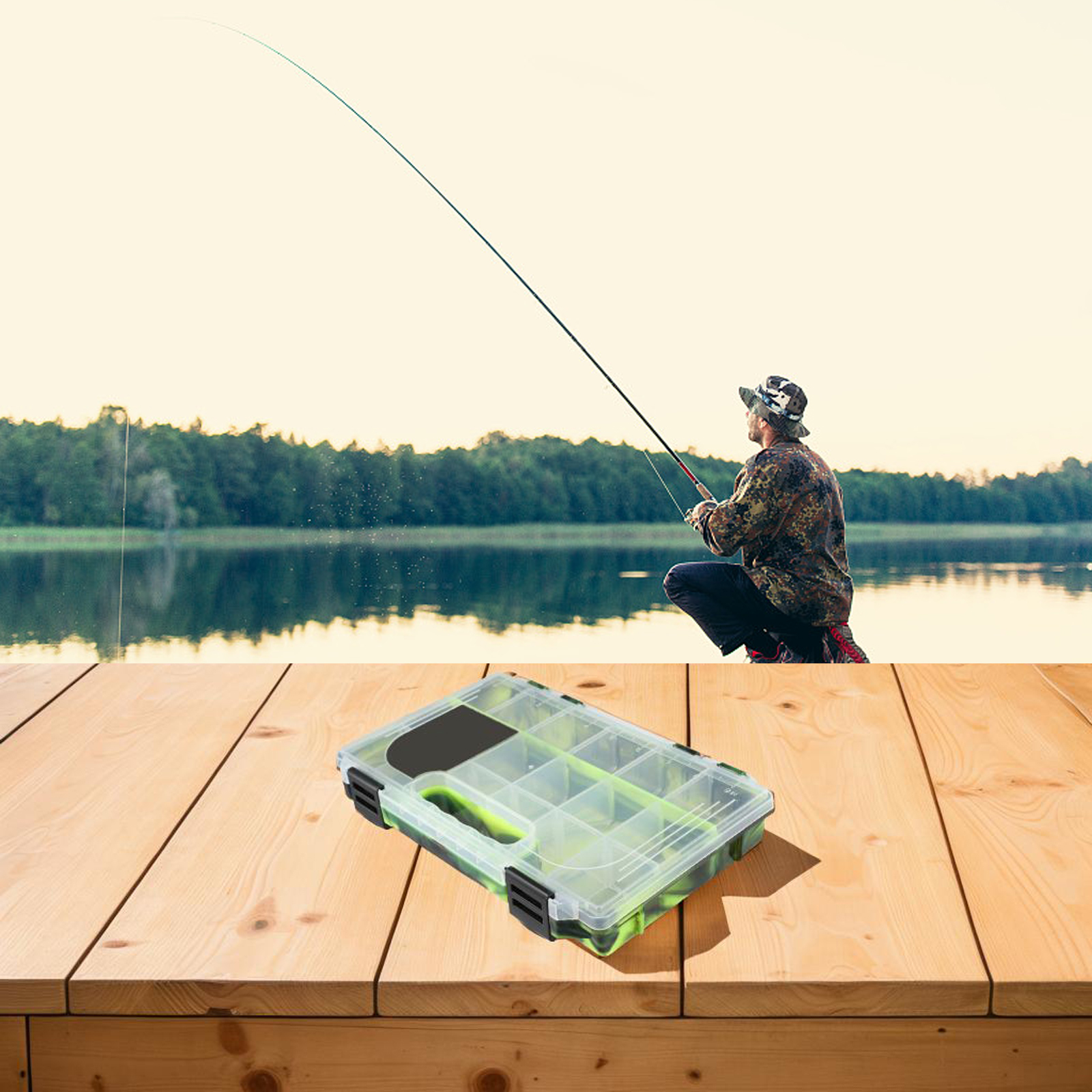 Compartment Organizer Fishing  - Fishing Equipment Terms avis et prix