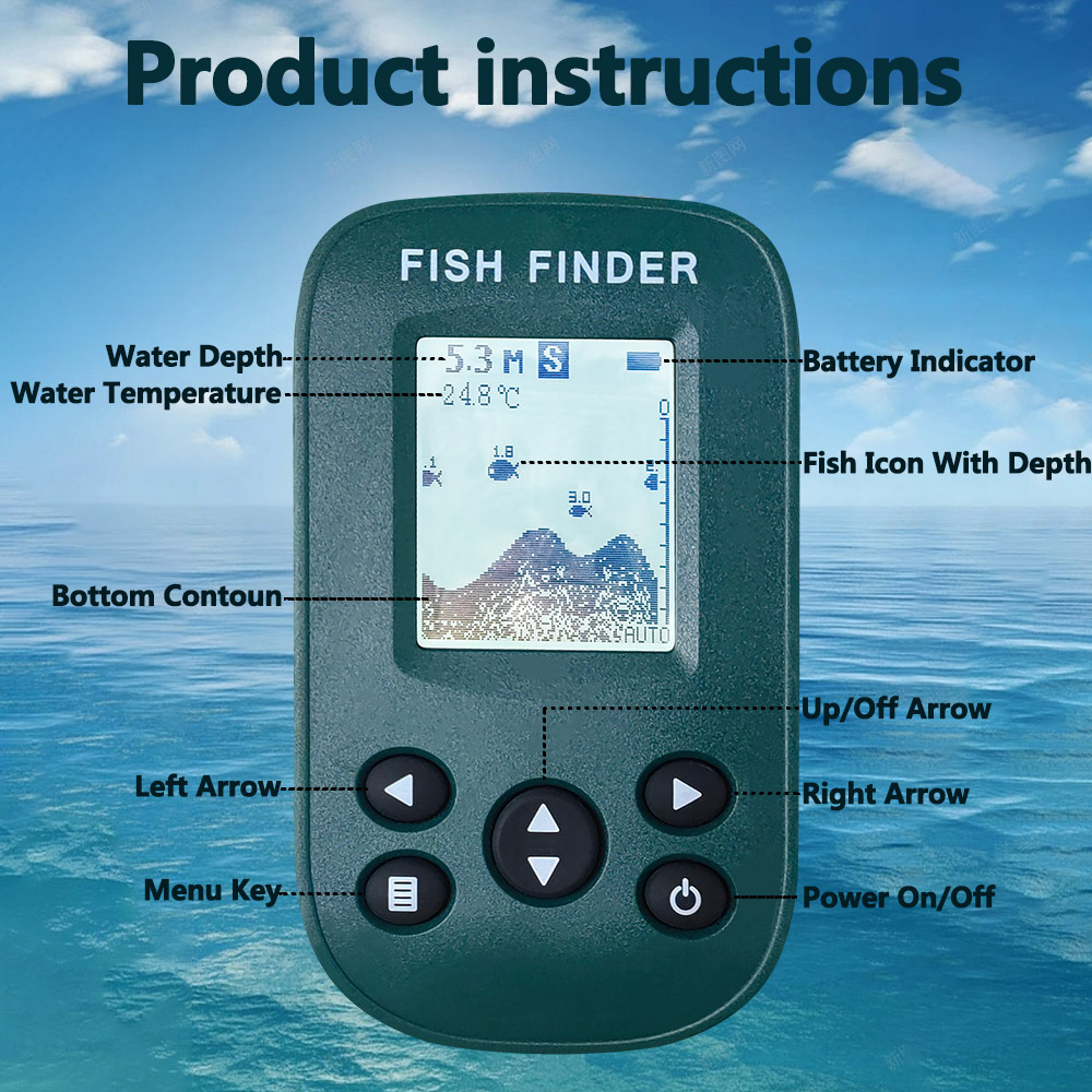 FindFish New smart portable So - Fishing Equipment In English avis et prix
