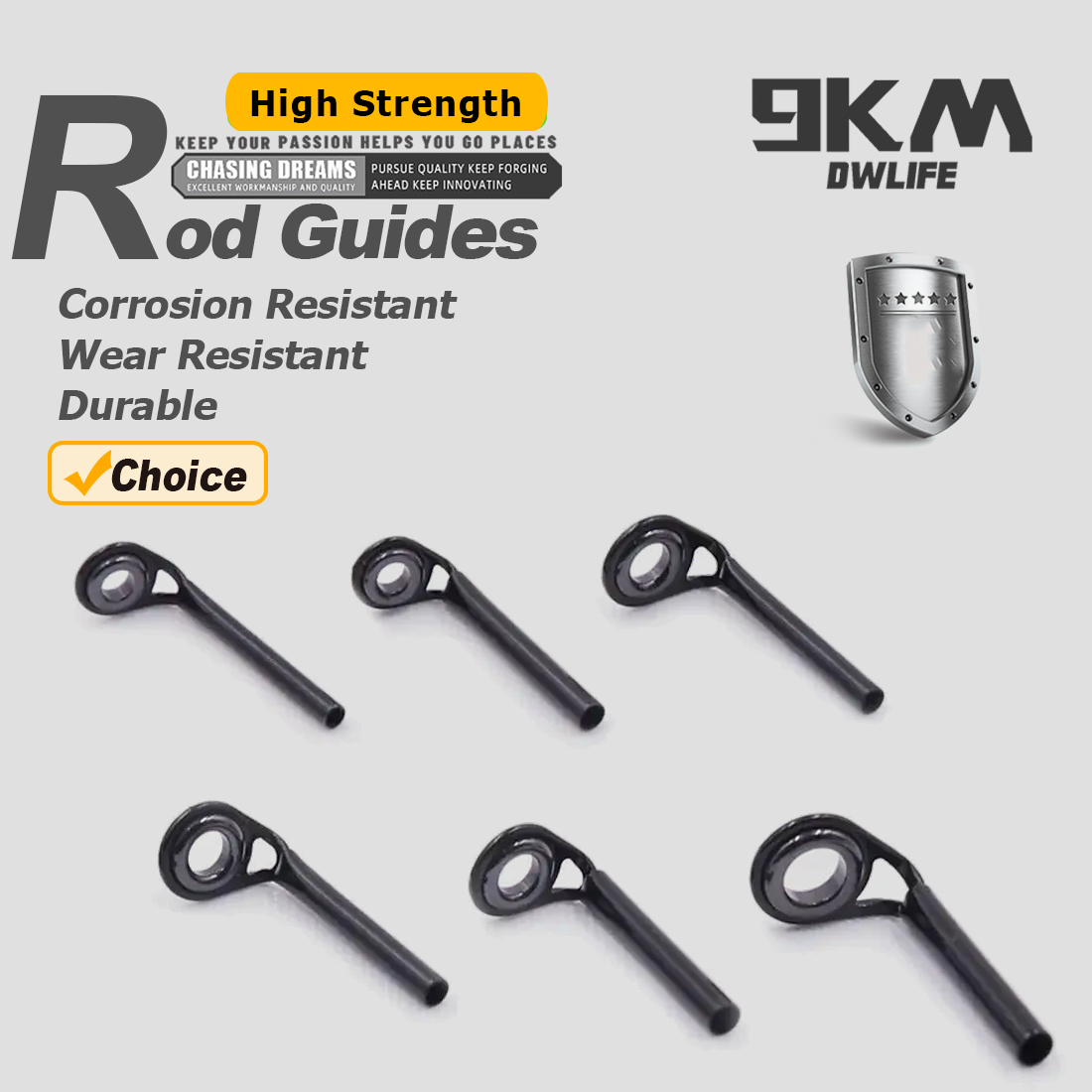 Fishing Rod Guides 5~10pcs MKT - Fishing Equipment Guide avis et prix