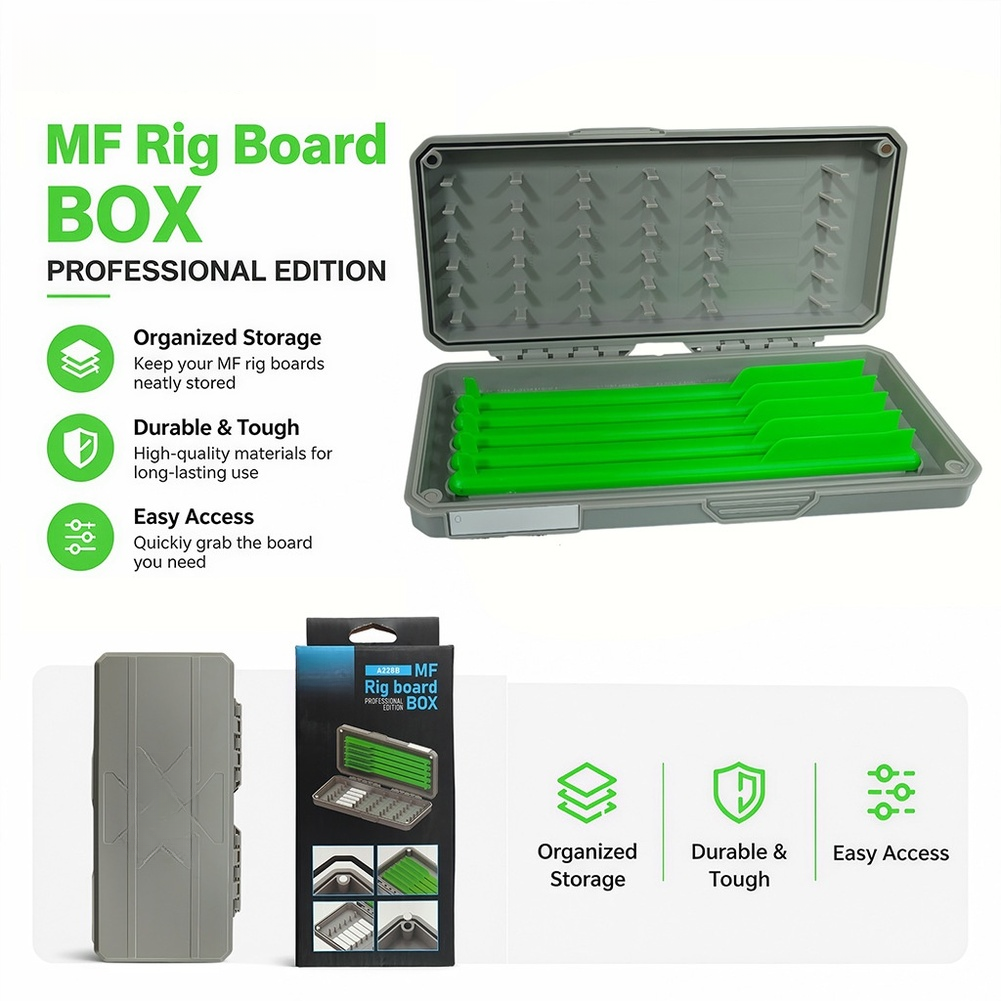 Carp Fishing Rig Board Box wit - Carp Fishing Tackle avis et prix