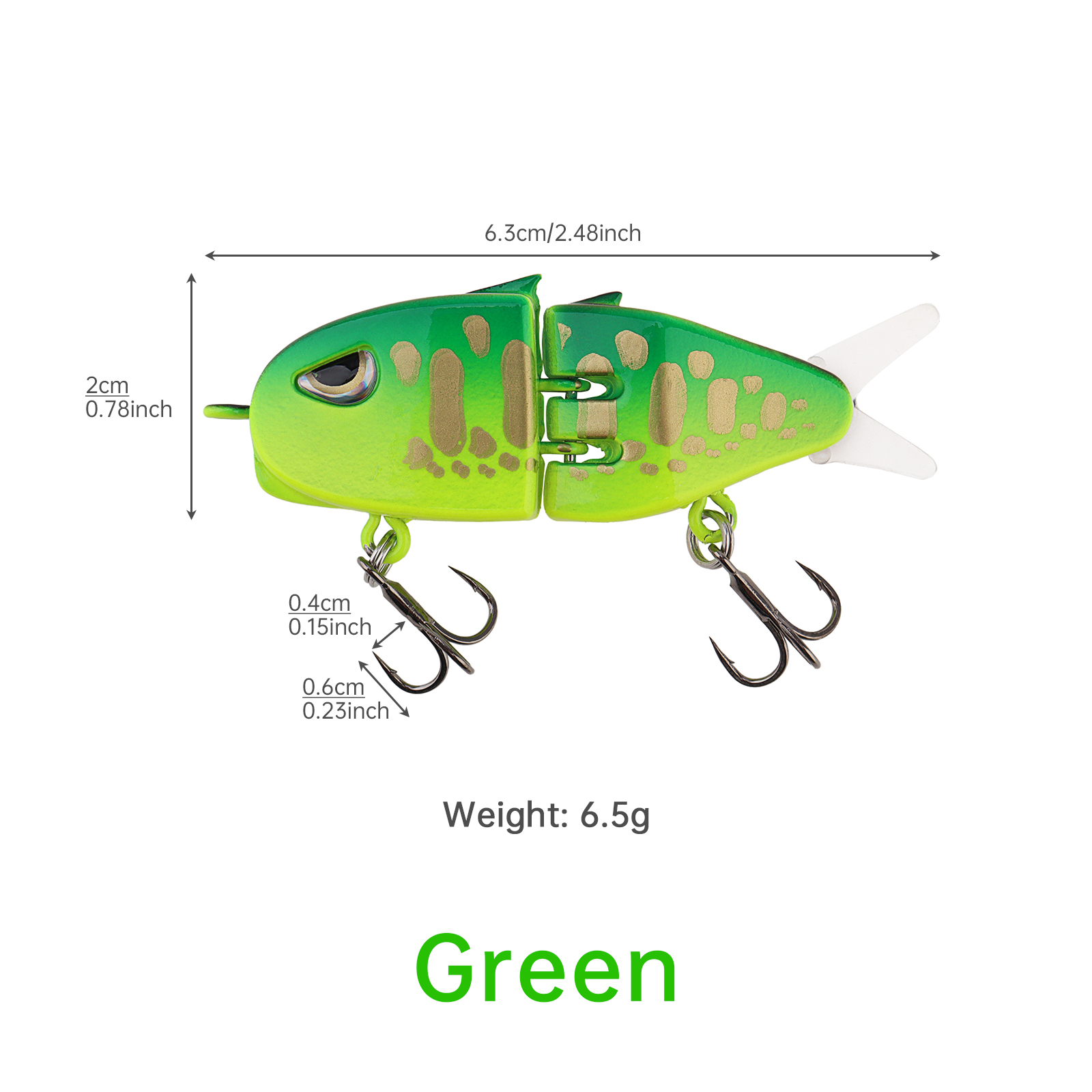 Multi Section Slow Sinking Rap - Fishing Equipment For Trout avis et prix