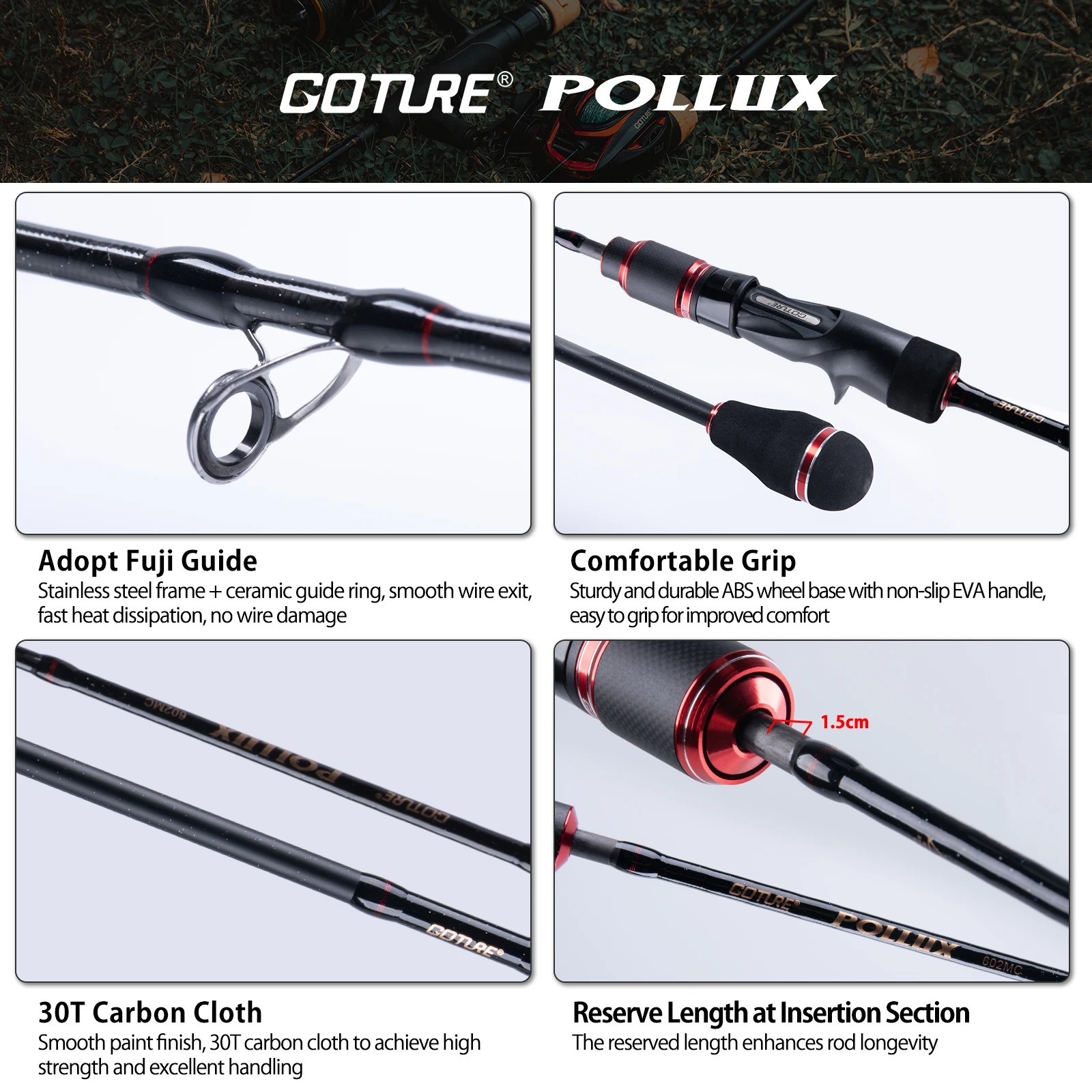 Goture POLLUX Slow Jigging Fis - Fishing Equipment Guide avis et prix