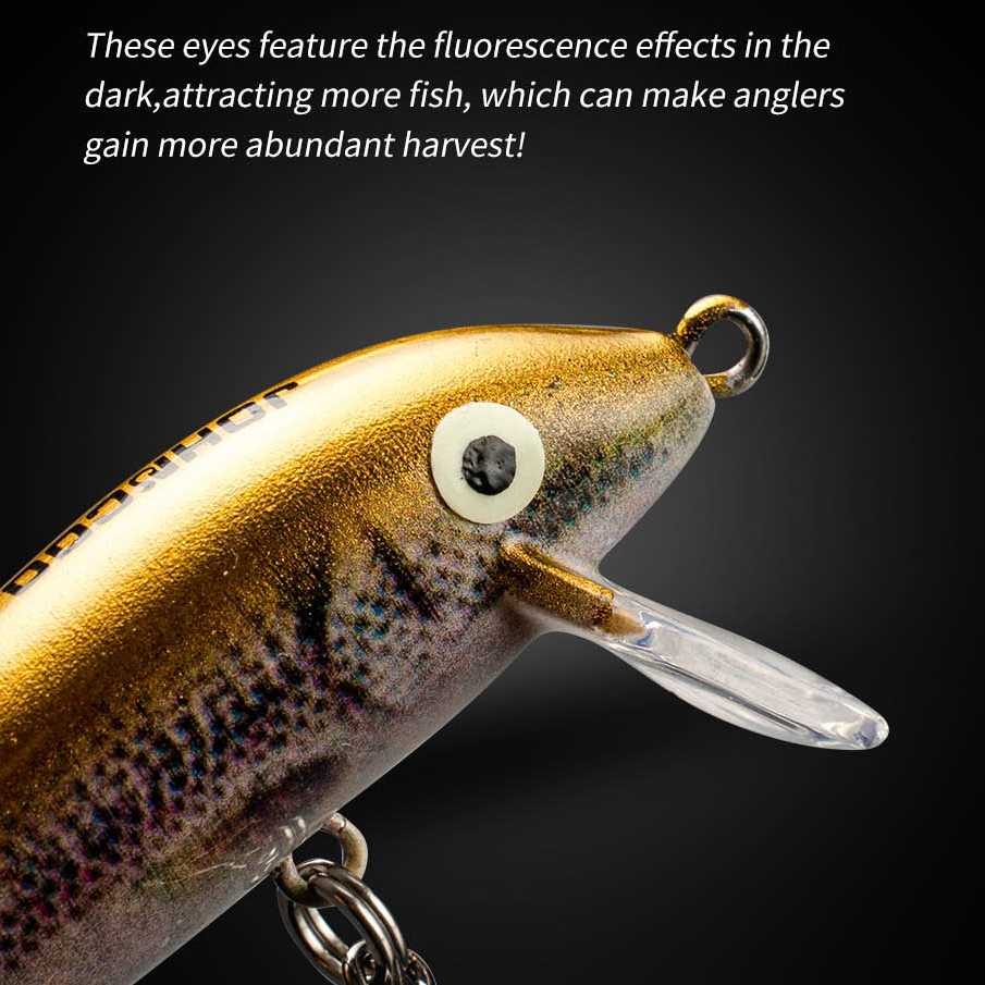 Mini Minnow Bait 7cm 7.5g Sink - Fishing Equipment For Trout avis et prix