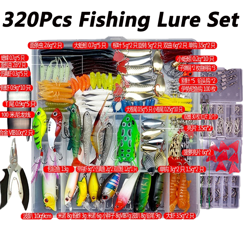 Fishing Lure Kit Soft and Hard - Fishing Equipment For Trout avis et prix