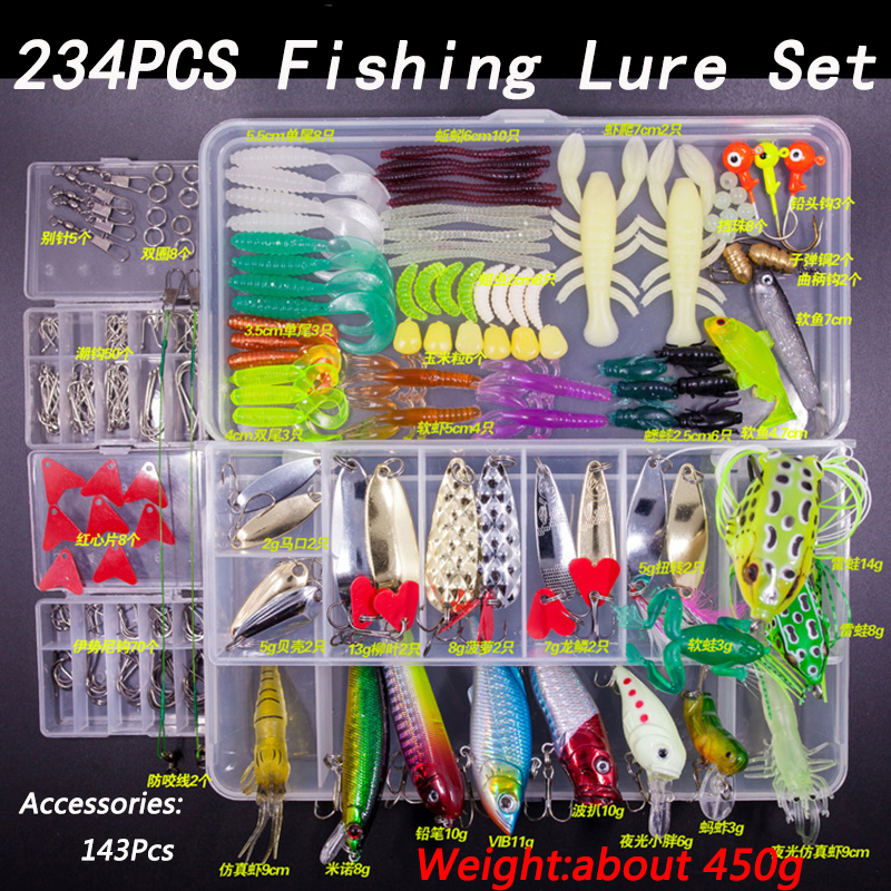 Fishing Lure Kit Soft and Hard - Fishing Equipment For Trout avis et prix