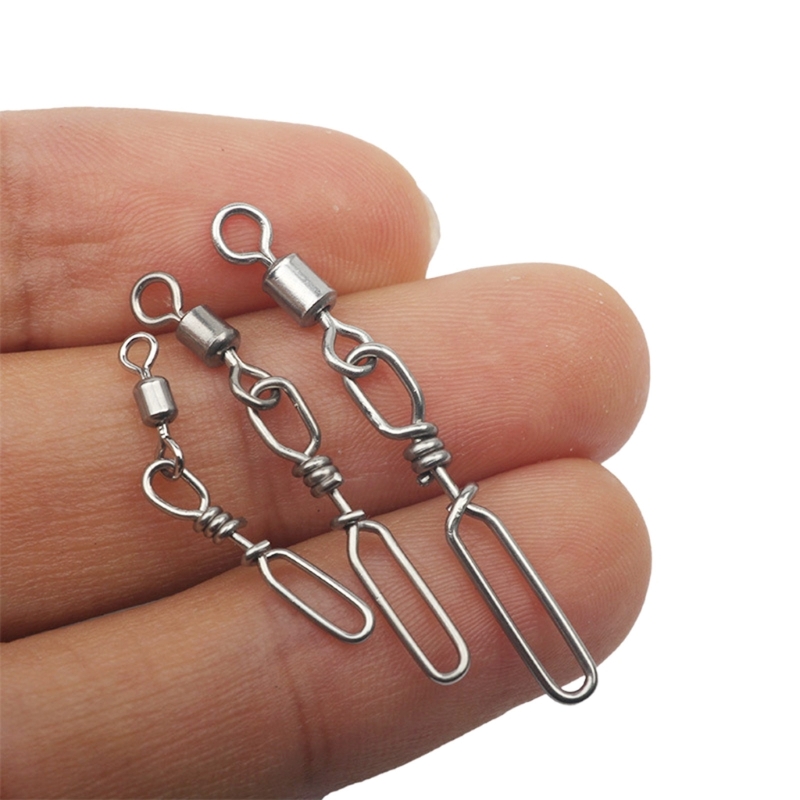 10Pcs Stainless Steel Quick Sn - Fishing Equipment Set avis et prix