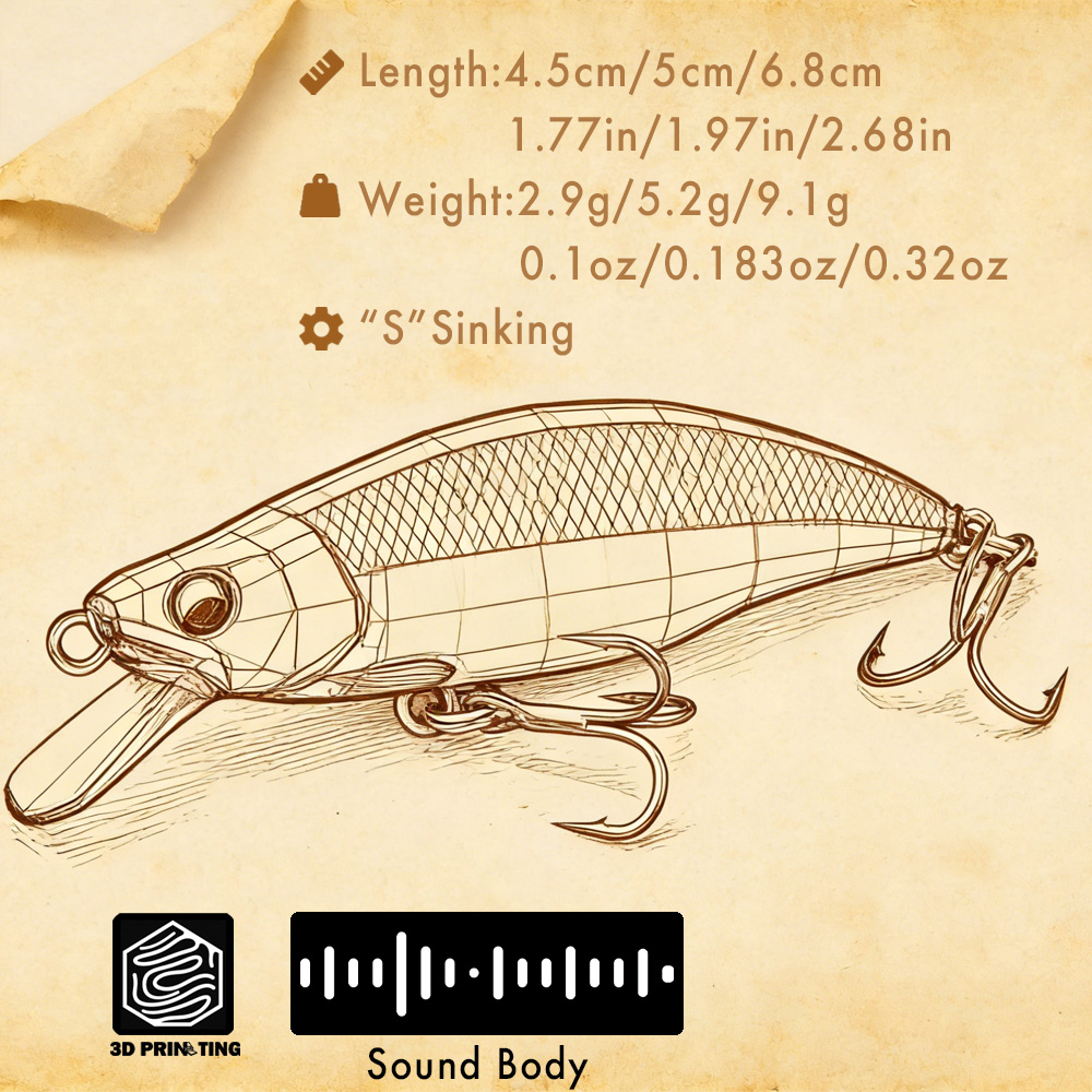 B&U Trout Pattern Hard Bait Si - Fishing Equipment For Trout avis et prix