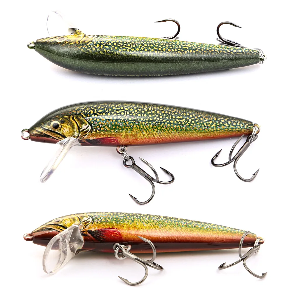 B&U 80mm Sinking Minnow Wobbli - Fishing Equipment For Trout avis et prix