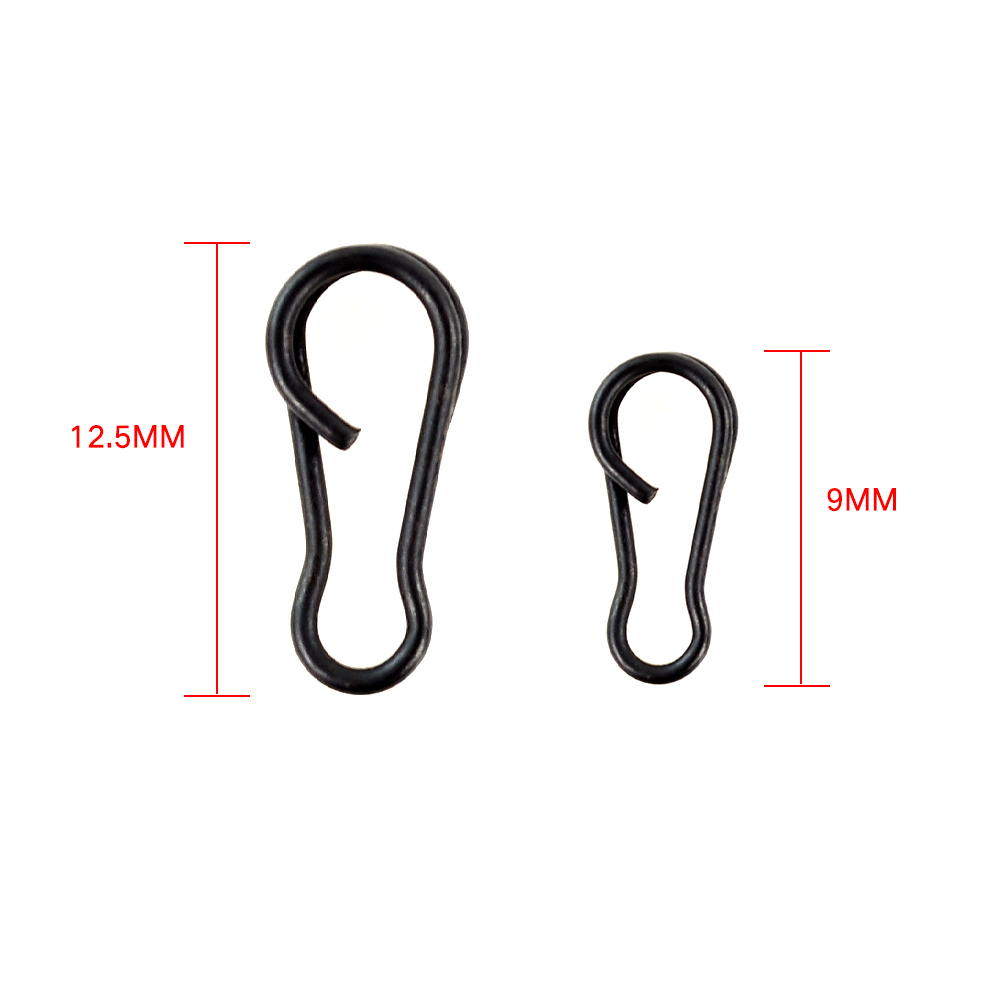 60pcs Fishing Snap Clips Speed - Carp Fishing Tackle avis et prix