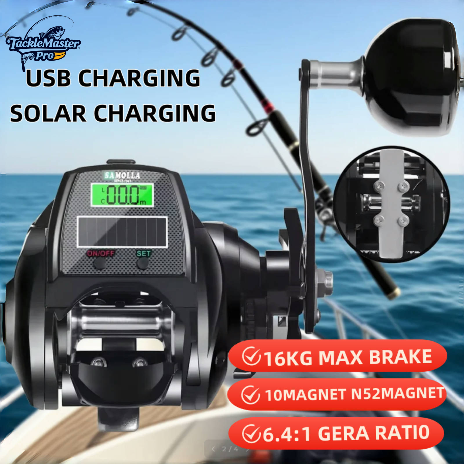 Heavy Duty Electric Fishing Re - Electric Fishing Reel avis et prix