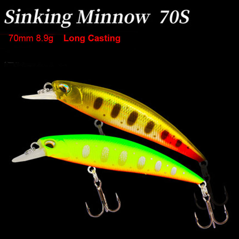 TSURINOYA Sinking Minnow Long  - Fishing Equipment For Trout avis et prix