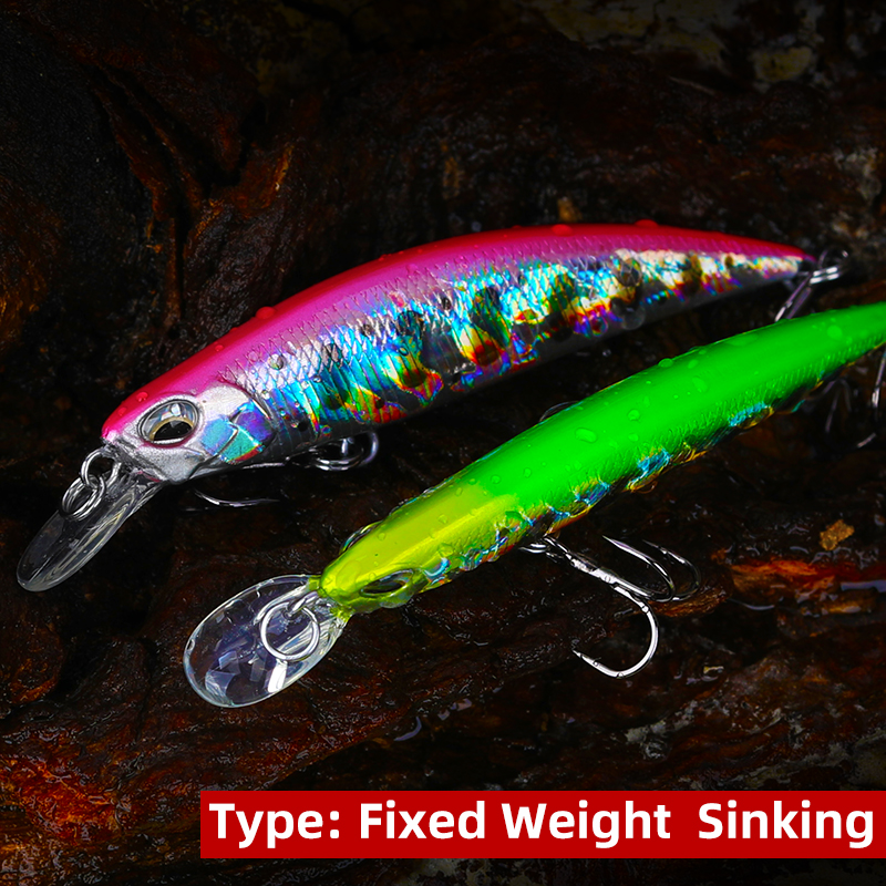 TSURINOYA Sinking Minnow Long  - Fishing Equipment For Trout avis et prix