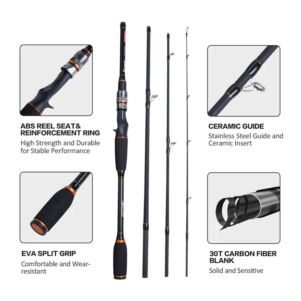 Goture Xceed 4 Setions Travel  - Fishing Equipment Guide avis et prix