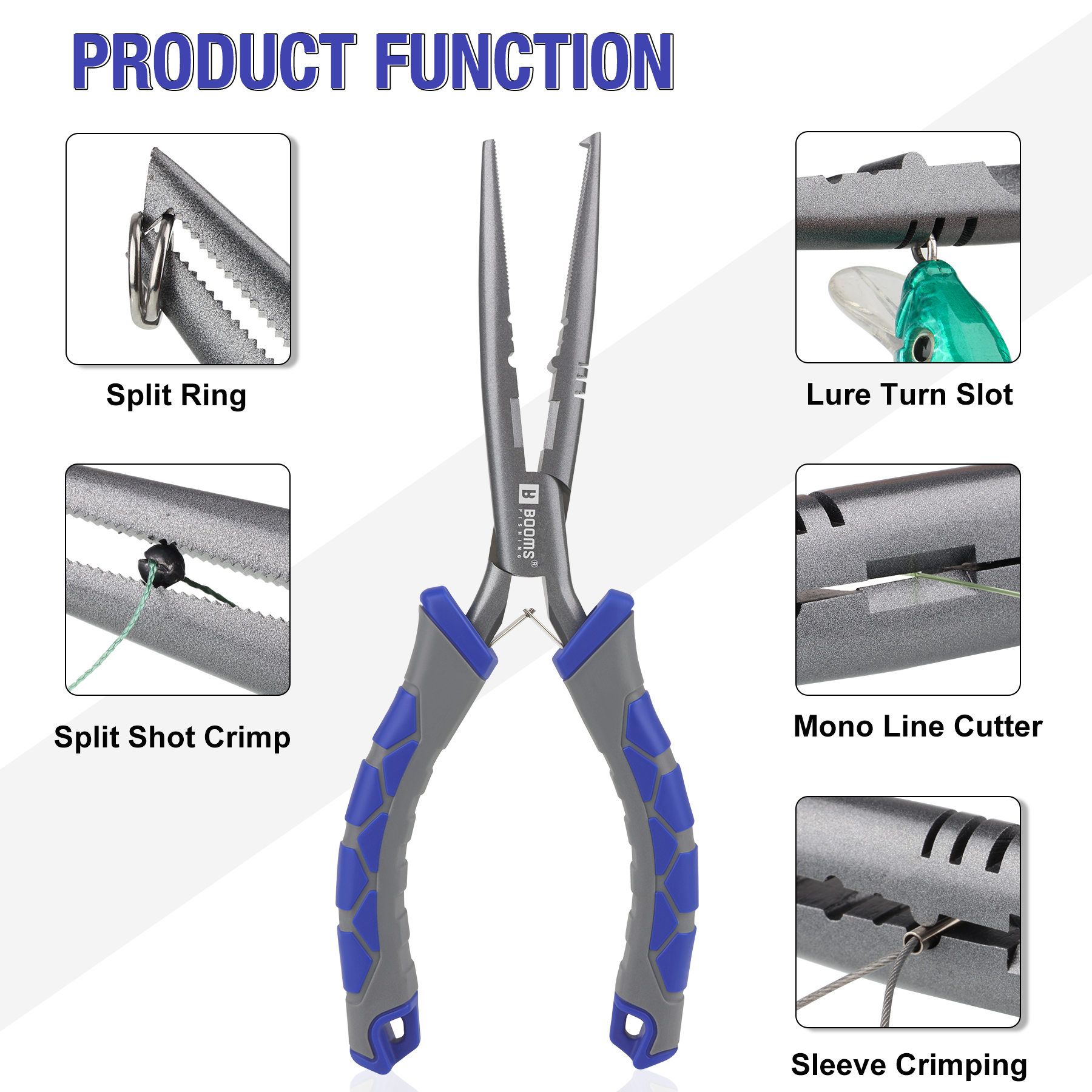 Booms Fishing 23cm Pliers and  - Fishing Equipment Warehouse avis et prix