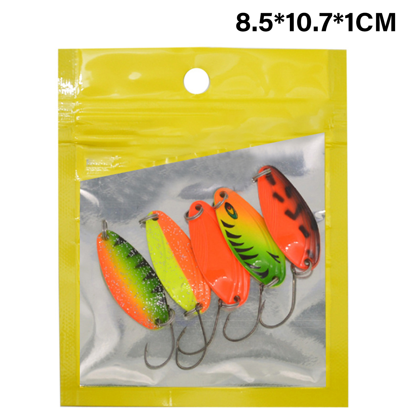 Fishing Trout Spoons Set 5PCS  - Fishing Equipment For Trout avis et prix