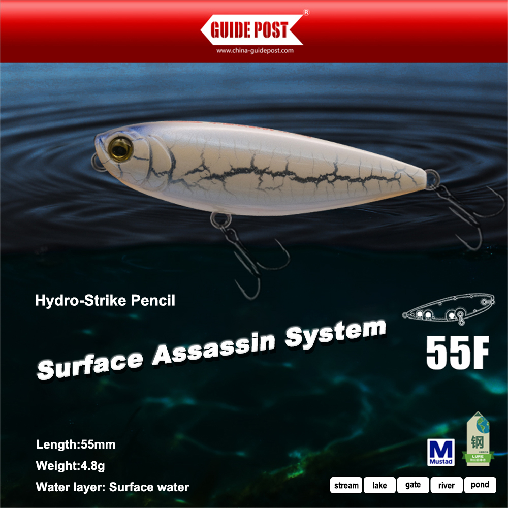 4.8g 5.5cm Guide Post Topwater - Fishing Equipment Guide avis et prix