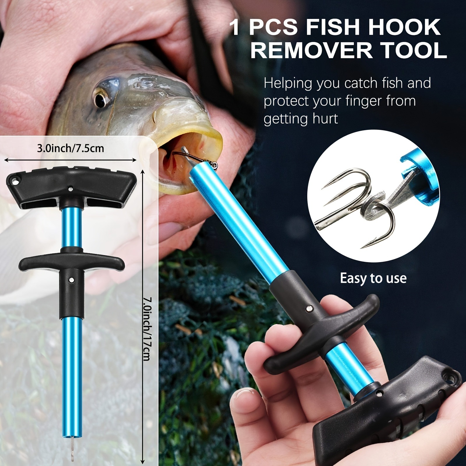 7Pcs Foldable Stainless Steel  - Fishing Equipment Set avis et prix